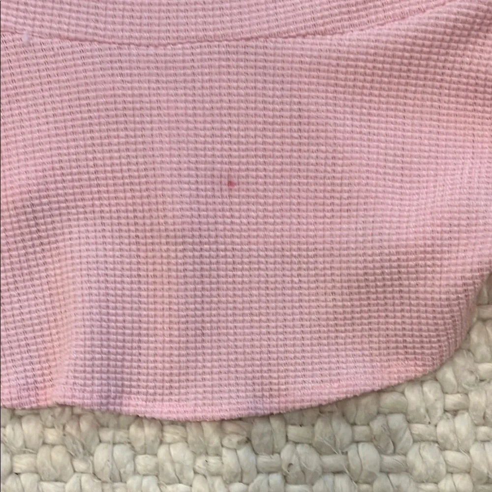 Pink Collared Long Sleeve Dress - Picture 6 of 7
